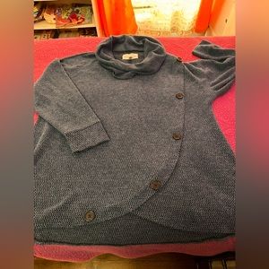 Sweater shirt blue for women
